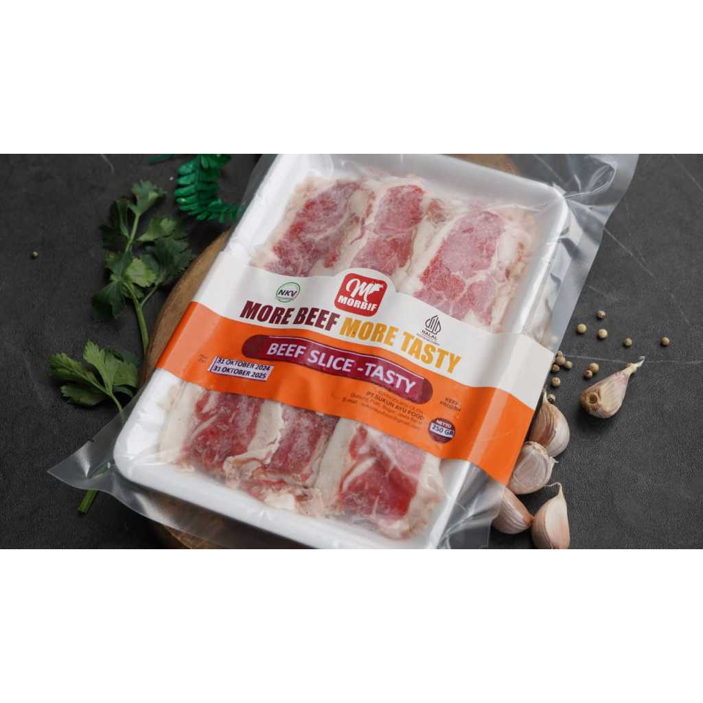 

AUS Beef Slice Tasty ( Lemak ) / Daging Sapi Premium 250g HALAL