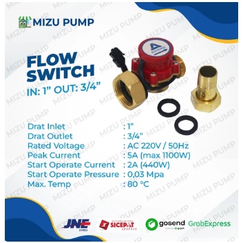 1 x 34 dan 12 - Otomatis Pompa Dorong Booster1 x 34 dan 12 - Otomatis Pompa Dorong Booster
