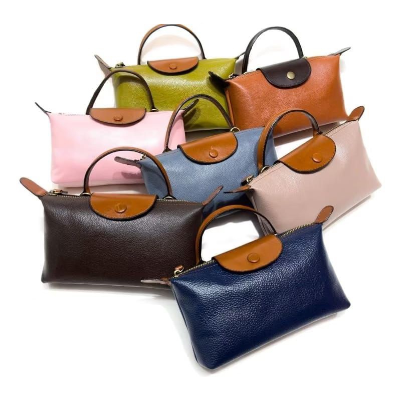 Tas selempang wanita model LC mini tas kulit papirut asli garut Handbag premium