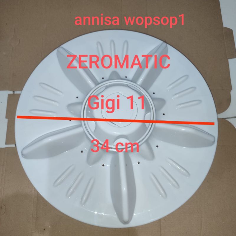 PULSATOR MESIN CUCI POLYTRON ZEROMATIC GIGI 11