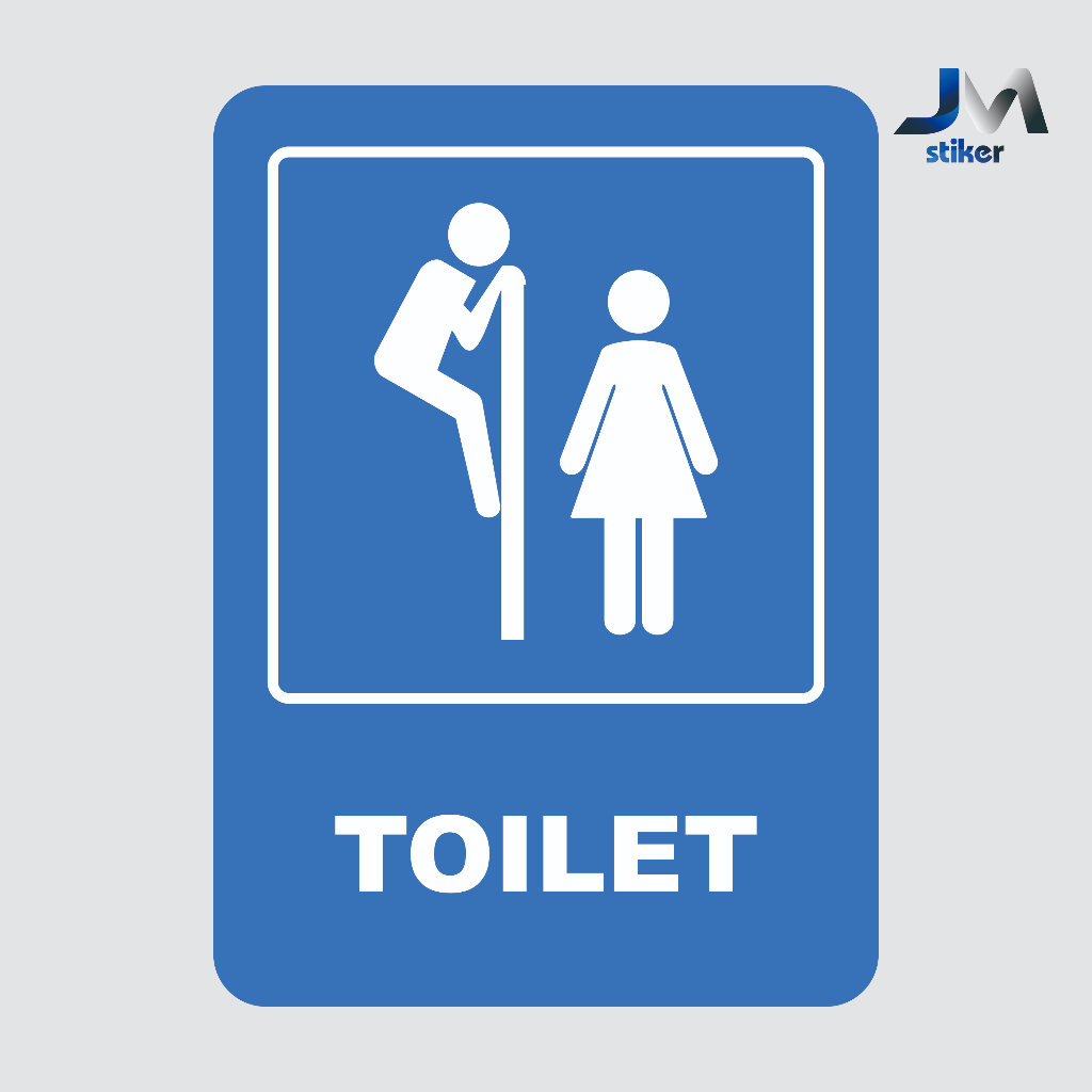 

Paket stiker sign toilet ukuran 10 cm x 14 cm dan 41 cm x 12,5 cm bahan chromo