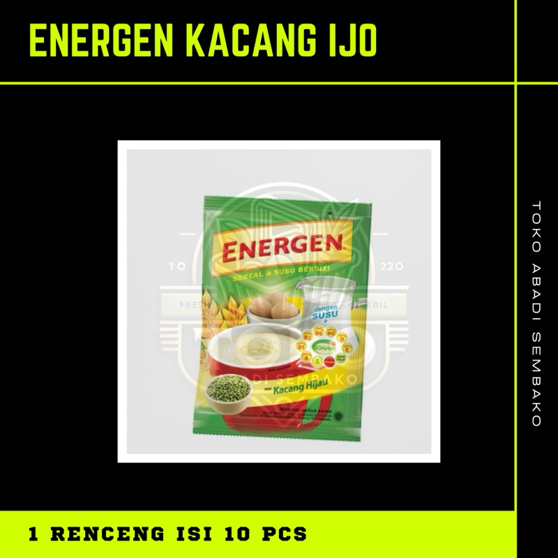 

ENERGEN KC IJO RENCENG , 1 renceng isi 10 pcs