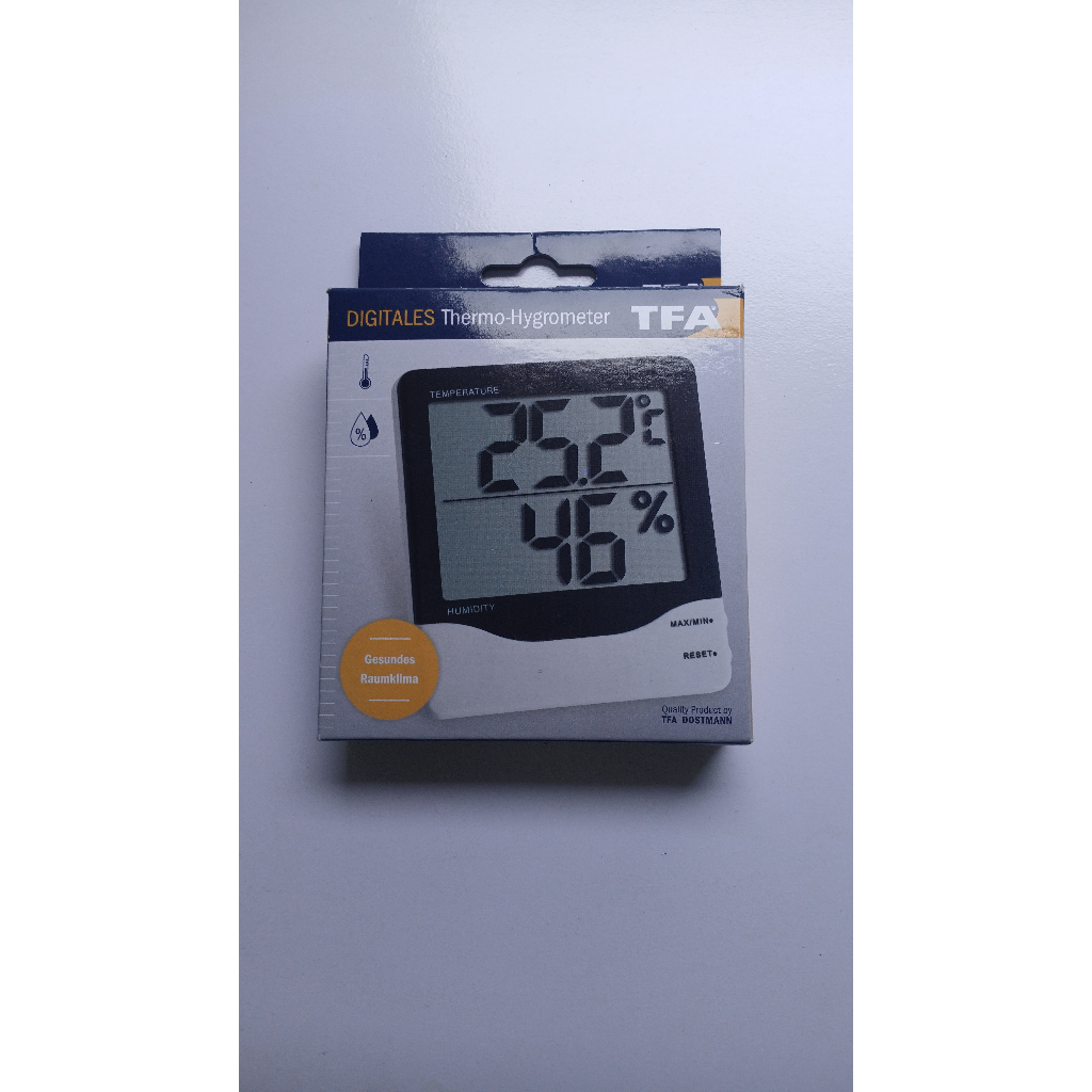 Thermohygrometer Digital TFA Thermo Hygrometer Thermohygro