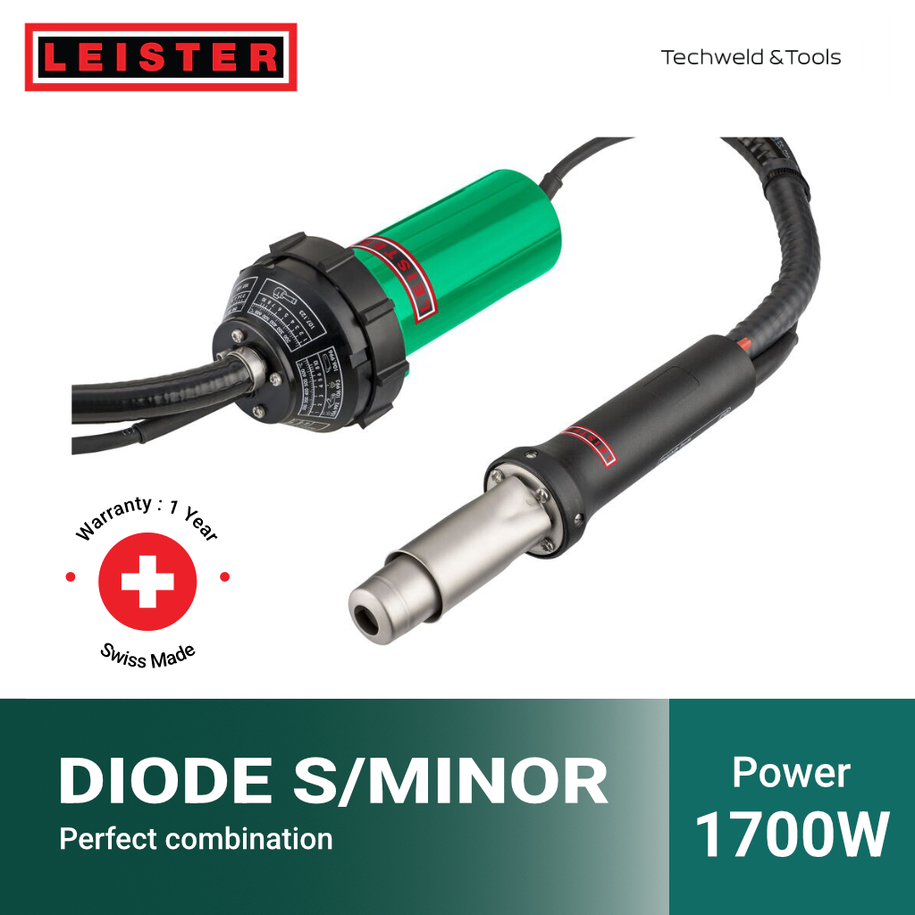 LEISTER Diode S Minor – Alat Las Plastik Ringkas dengan Performa Profesional