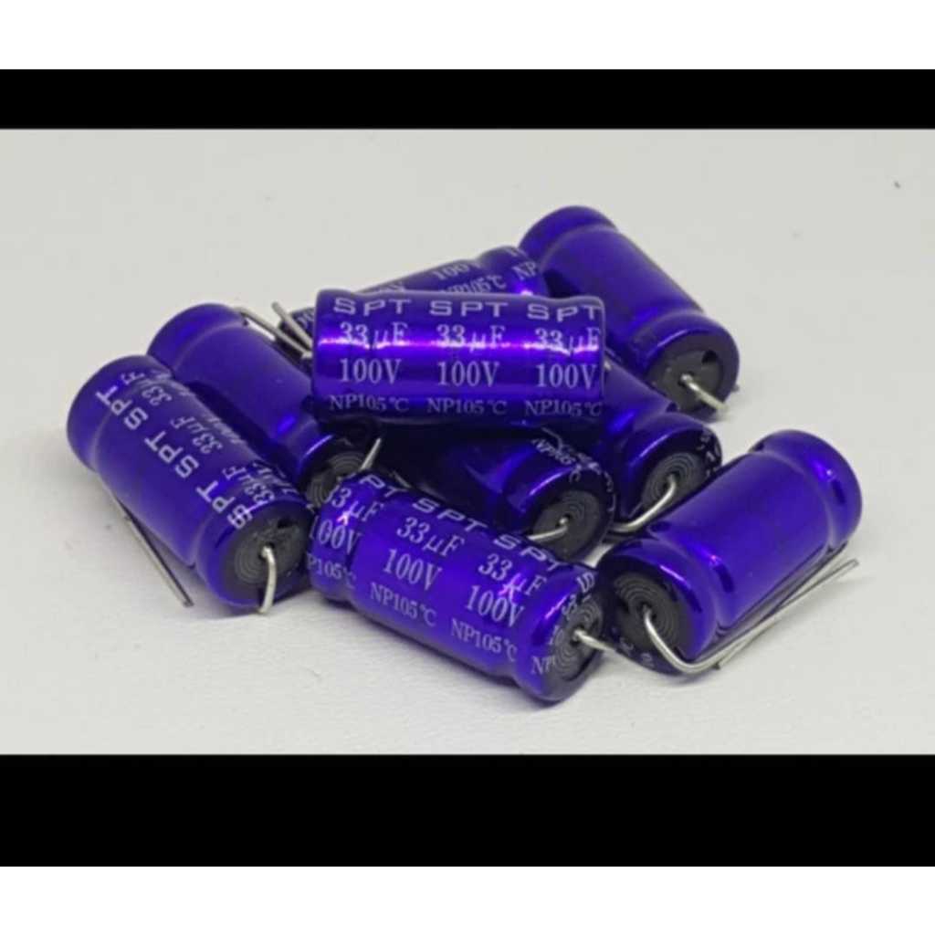 RE2542 kapasitor nonpolar non polar spt 6.8uf 6.8 uf 100v 100 volt by PCM LTC GLODOK