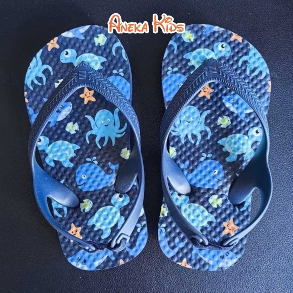 Sandal Jepit Tali Anak-Anak / Sandal Anak New Motif