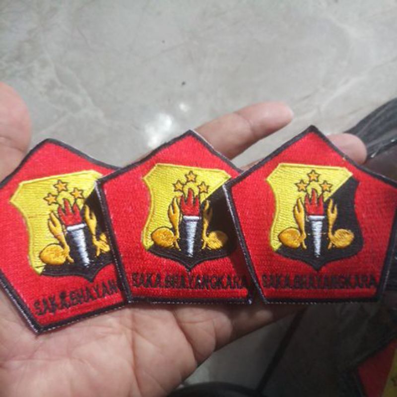 badge saka bhayangkara 3pcs