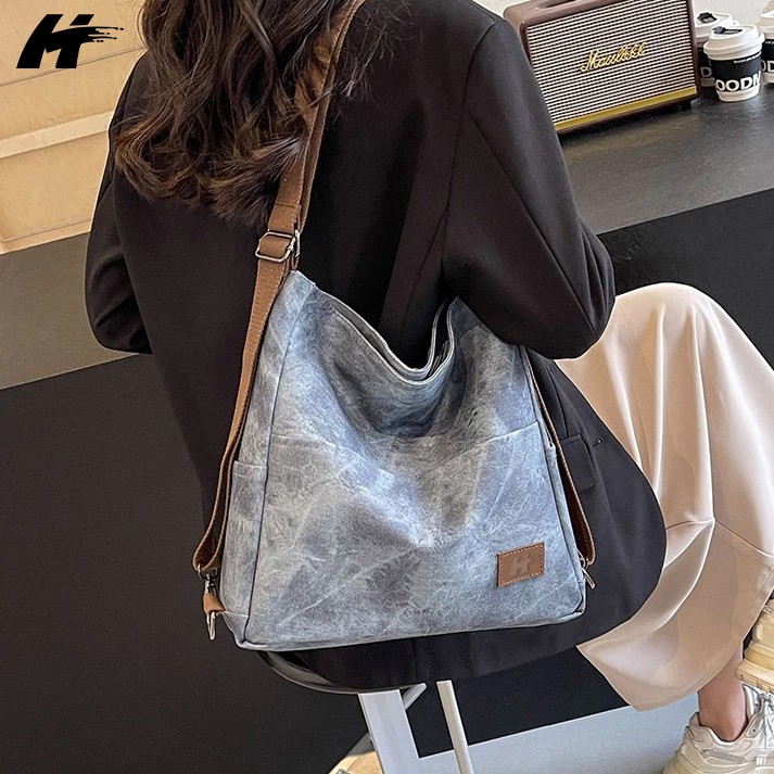 HT Tote Bag shoulder bag tas selempang Kulit travel bag