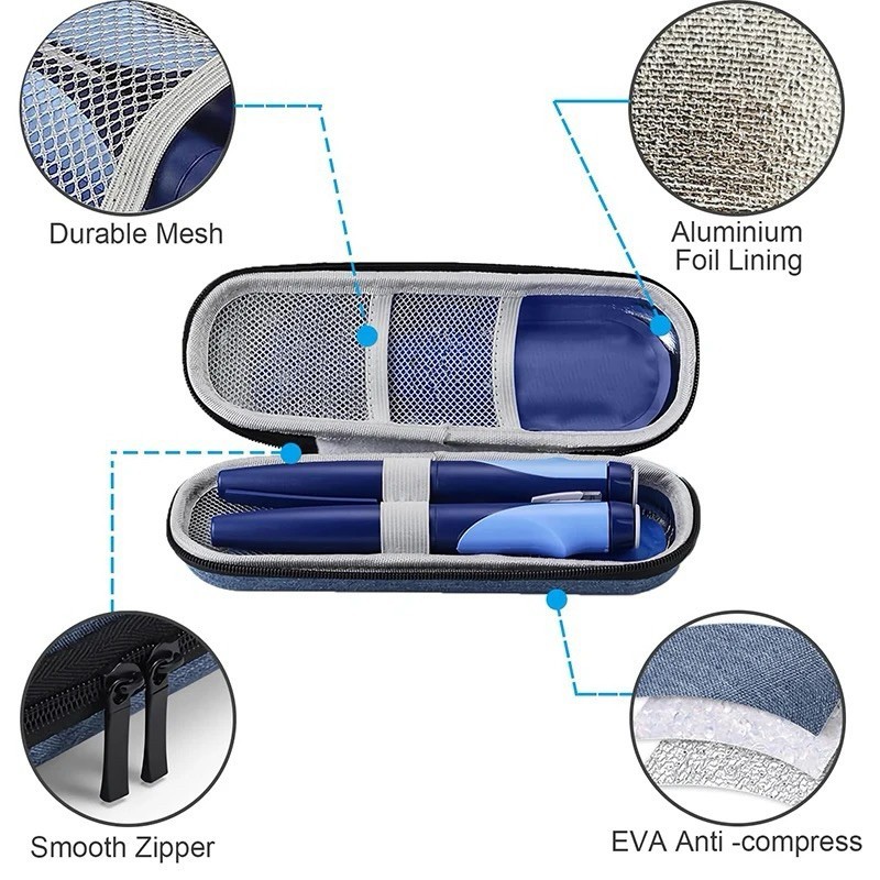 Insulin Bag Portable Cooler Bag Pouch Insulin Kotak Insulin Insulin Travelling