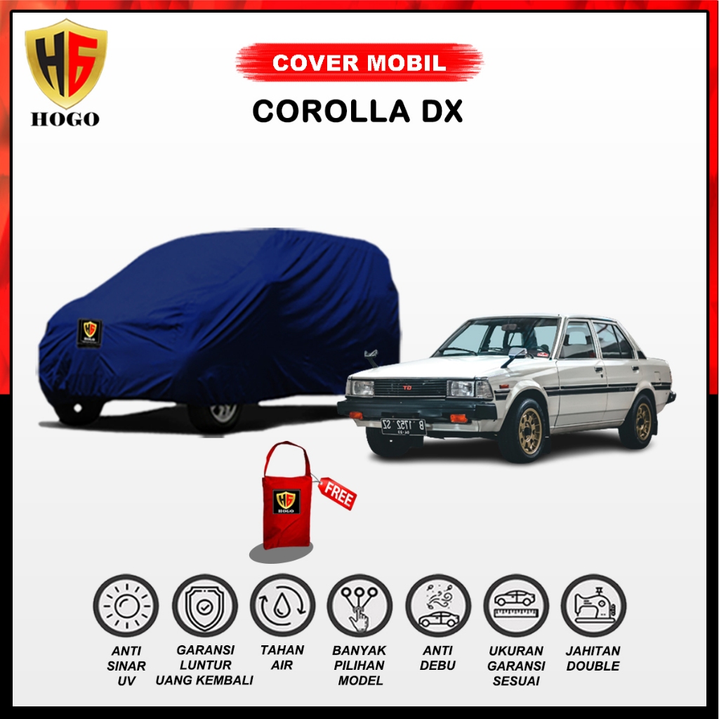 Hogo - Cover Mobil Sedan Toyota Corolla DX Premium