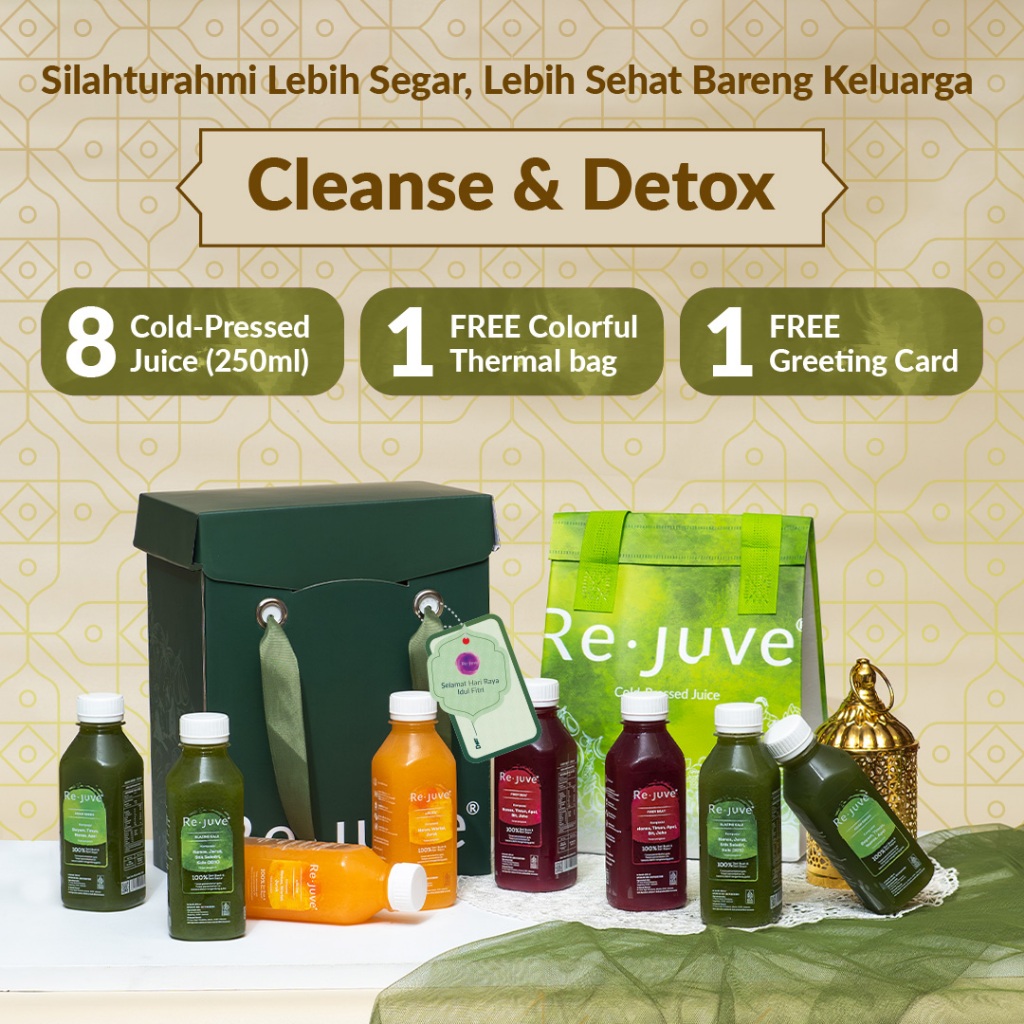 

Re.Juve Jkt - Hampers Ramadhan & Lebaran - Cleanse & Detox