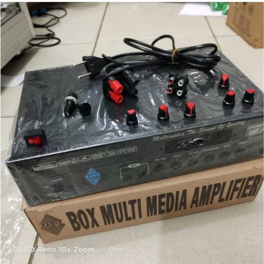 RE2591 asesoris plus kit box besi amplifier dragon ranic multimedia by PCM LTC GLODOK