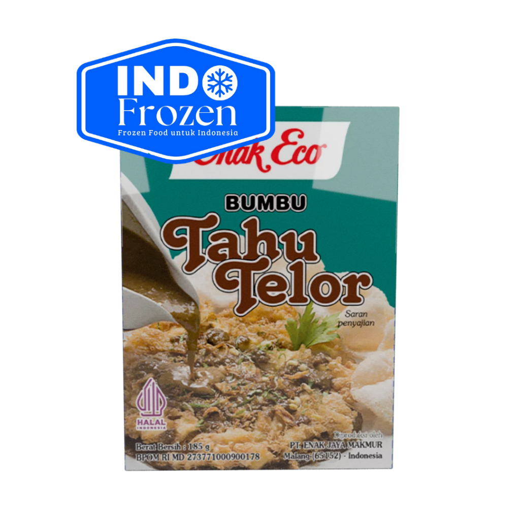 

ENAK ECO BUMBU TAHU TELOR 185GR/ BUMBU INSTAN