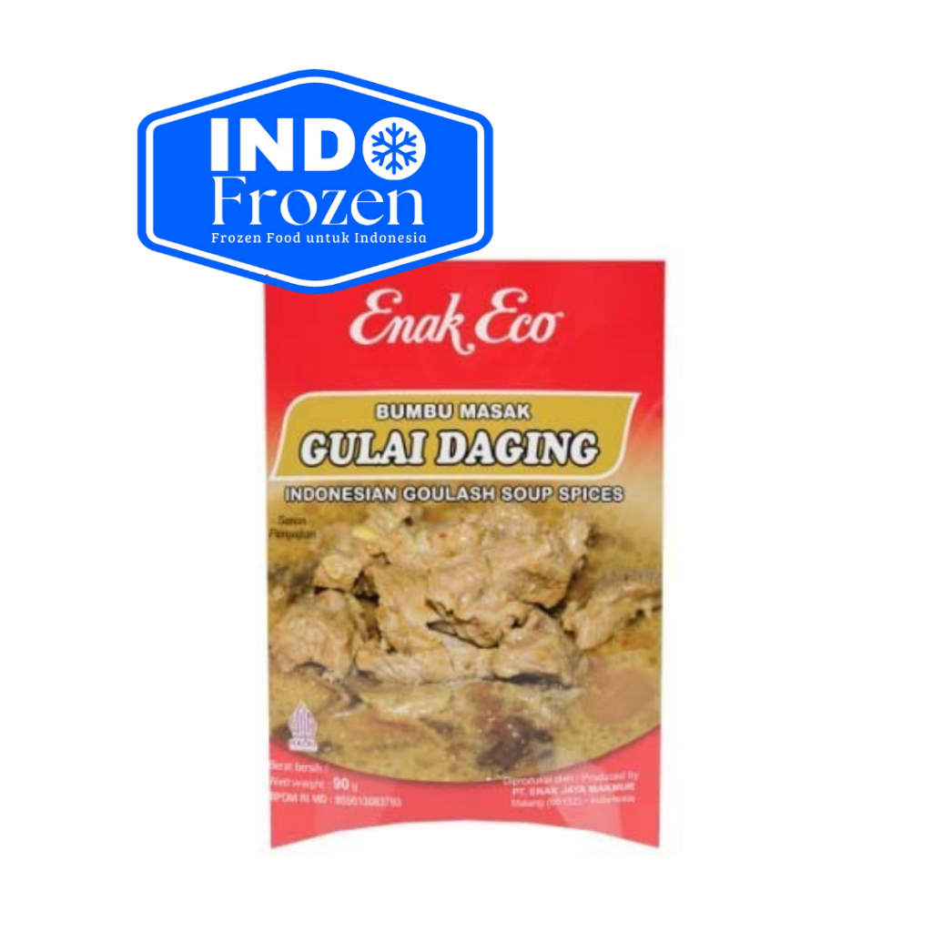 

ENAK ECO BUMBU MASAK GULAI DAGING 90GR/ BUMBU INSTAN