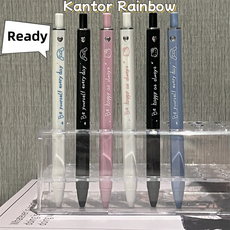 

Pulpen Gel Tekan 0.5mm Pulpen Mekanik Lucu Motif Pen Rectractable Gelpen