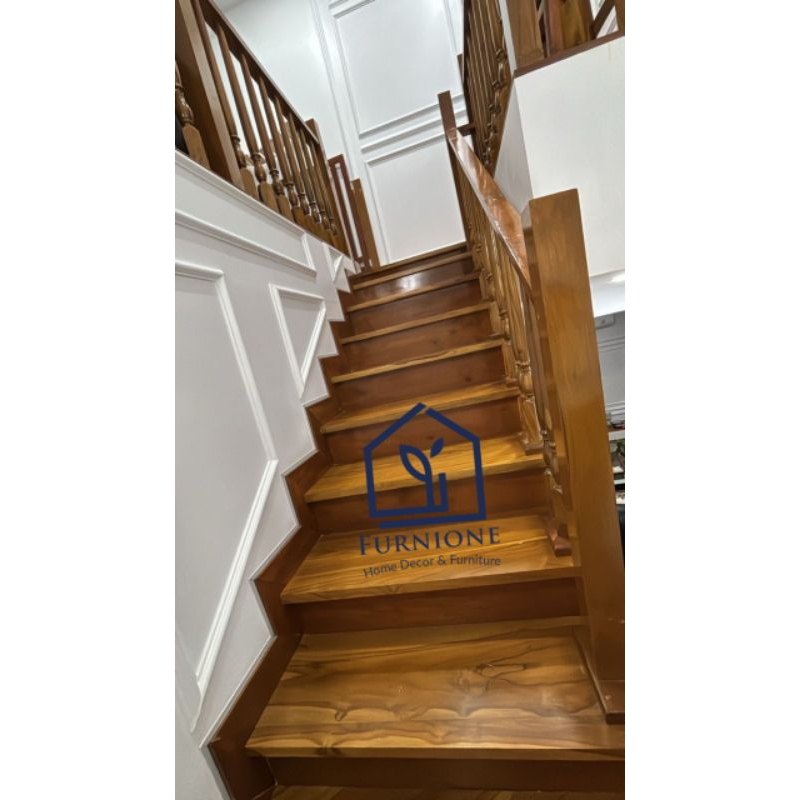 tangga kayu jati / trap tangga / anak tangga