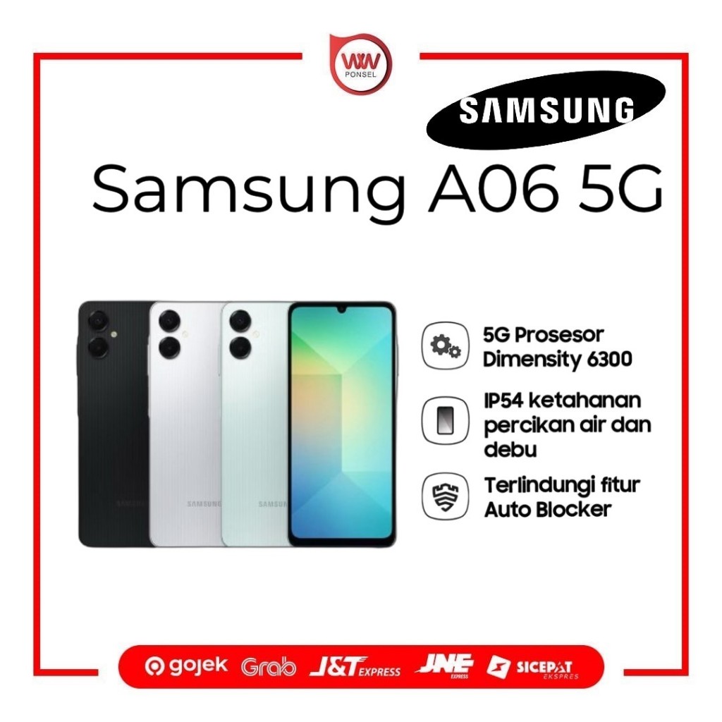 Hp Samsung A06 5G Ram 6GB Internal 128GB Garansi Resmi