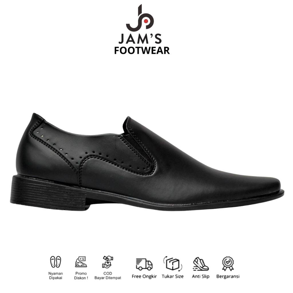 JAMS PANTOFEL SERIES - Sepatu Pantofel Slip On Armani 1960 Big Size (39-44) 45 46 47 48 49 50 - Sepa