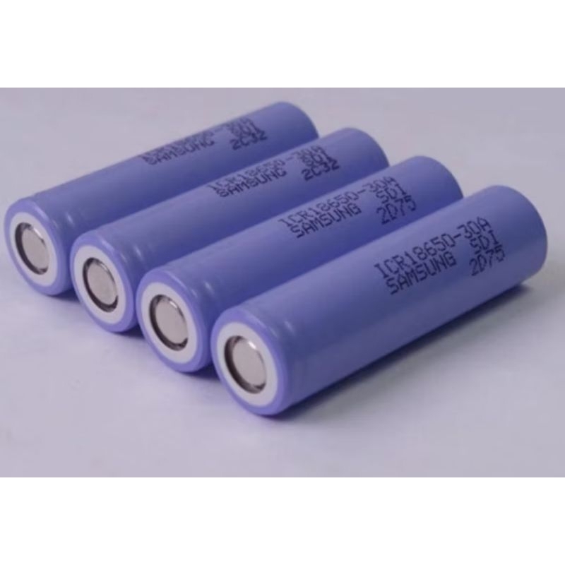 BATERAI NEW ORIGINAL SAMSUNG ICR 18650  3.7 VOLT /BATRE CAS SAMSUNG /BATTERY 2500 Mah