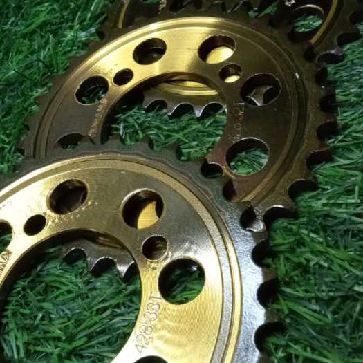 GEAR BELAKANG SMASH SHOGUN TORNADO 30/31/32/33T GOLD GIR BELAKANG SHOGUN/SMASH 428 GOLD