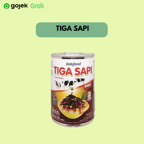 

Susu Kental Manis Tiga Sapi Rasa Coklat 490 Gram