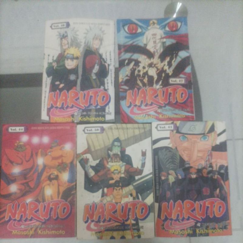 Komik Naruto Shippuden, pesanan