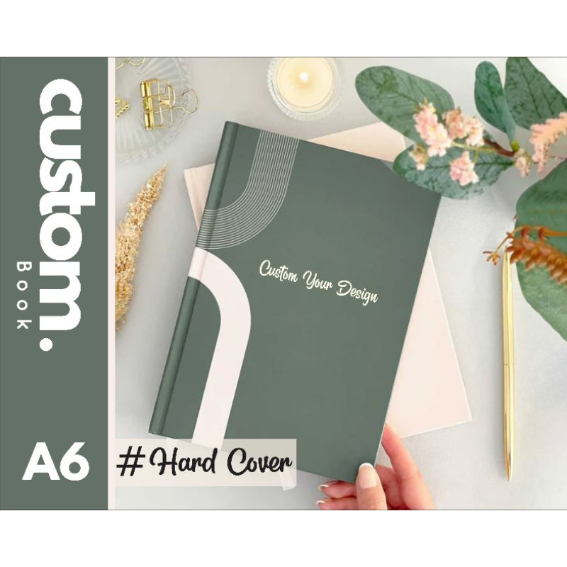 

Notebook A6 | Custom book | Jilid Hardcover