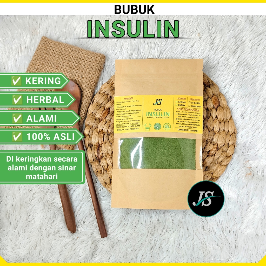 

Daun Insulin Bubuk / Serbuk Daun Insulin Kering Herbal Diabetes