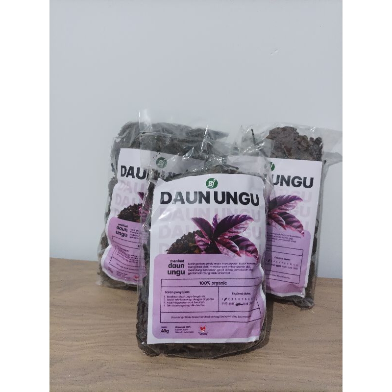 

Teh daun ungu kering 40 gram untuk wasir ambeien