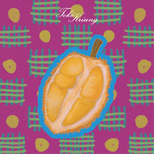 

'Durian' Serba Serbi Buah Sticker Pack