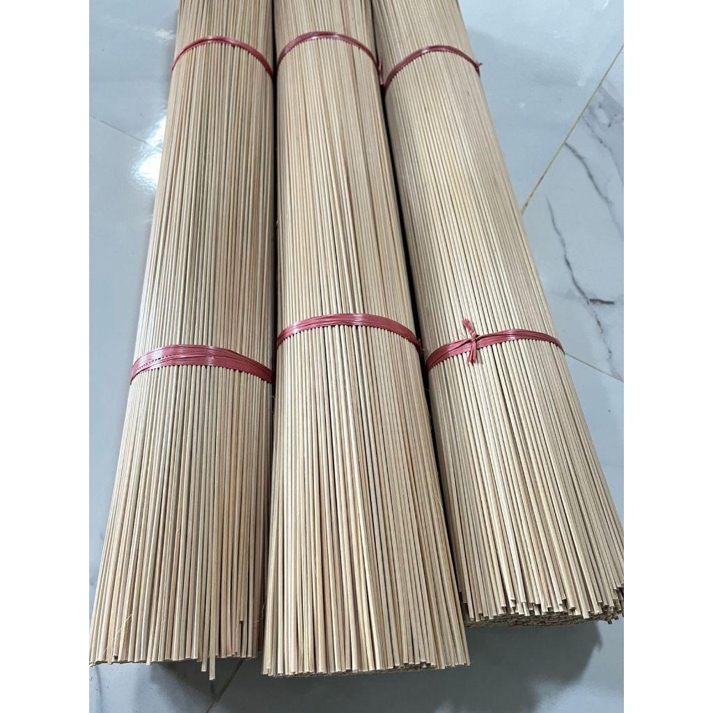 Lidi Bambu Diameter 2,5mm Panjang 60cm isi 950 Batang Jeruji Sangkar Burung / Ruji Sangkar Burung