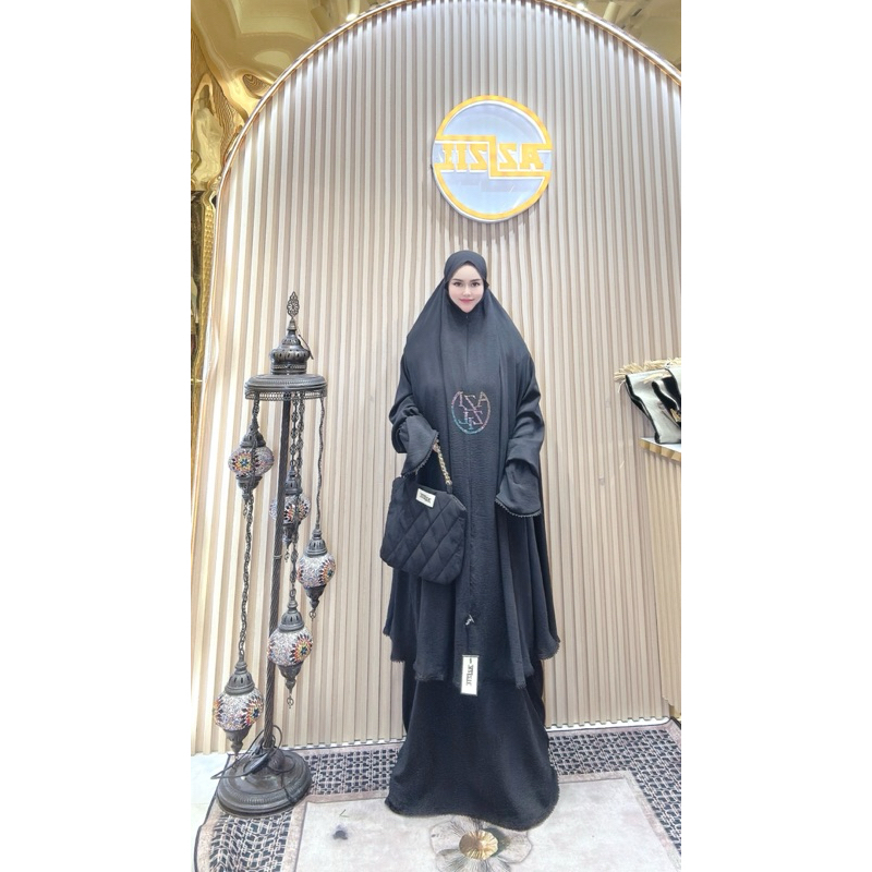 MUKENA ALYA BUAT UMROH HAJI SAFAR TRAVELING BY AZIZIL