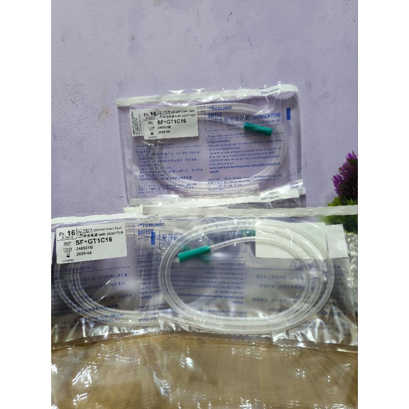Selang NGT Terumo/ Stomach Tube Terumo  Ngt Ukuran 16