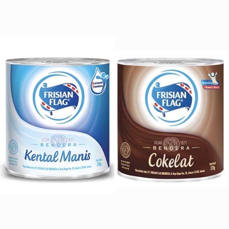 

Frisian Flag Krimer Kental Manis Susu Kaleng 370 g