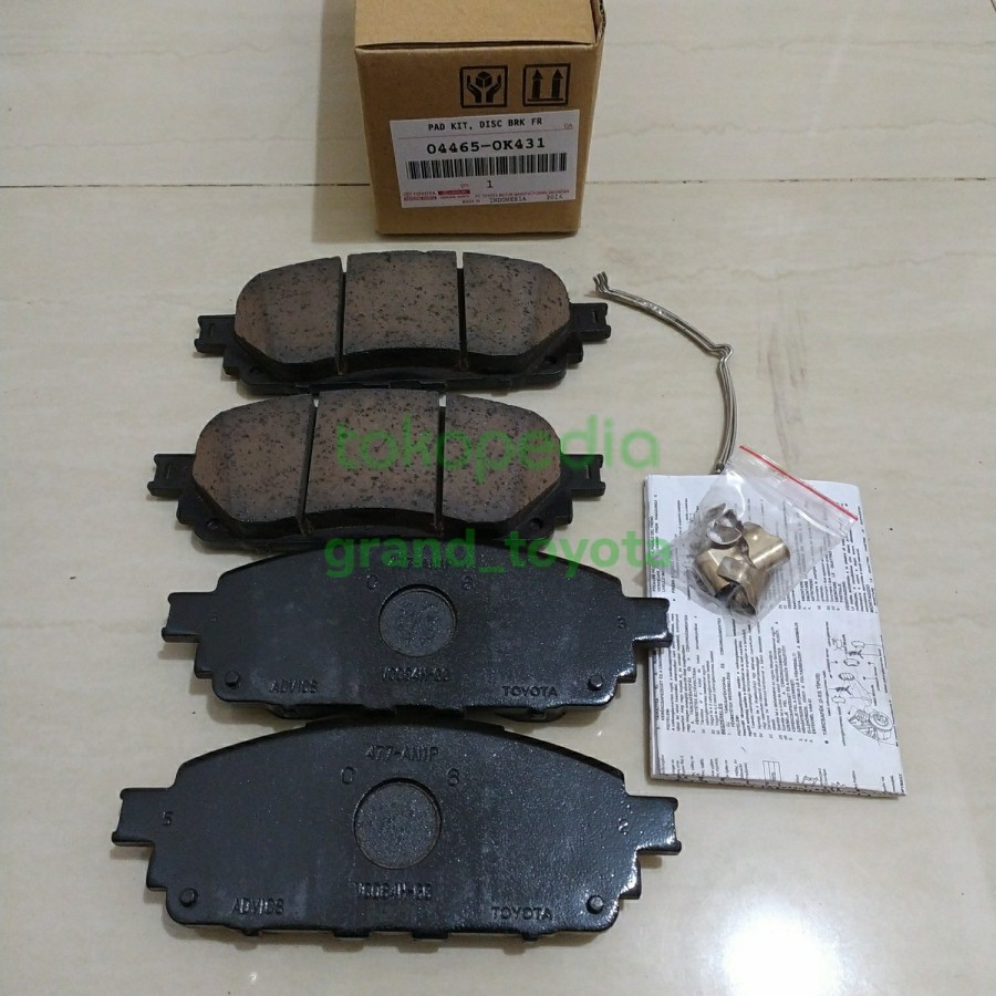 Brake pad innova reborn kampas rem innova reborn ORIGINAL