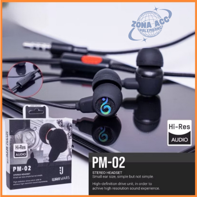 Headset Jbl PM-02 Handsfree Original Bass Hf Murah Ori