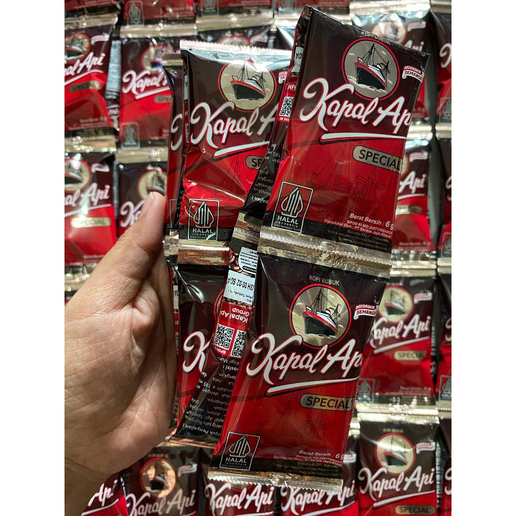 

Kapal Api Kopi Bubuk Instan Special 6 g