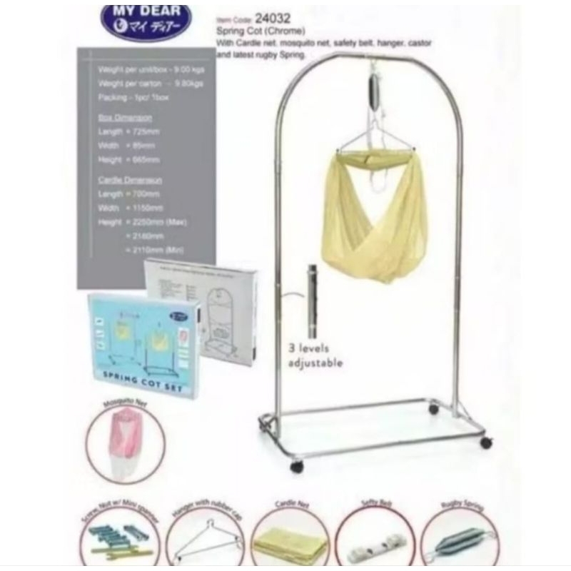 tiang ayunan bayi mydear jumbo komplit
