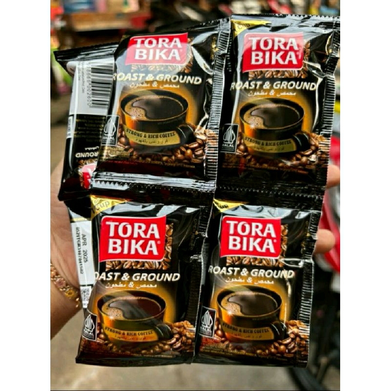 

Torabika Bubuk | Kopi Hitam Tanpa Gula | Kopi Sachet berat 6.5gr Isi 10 sachet