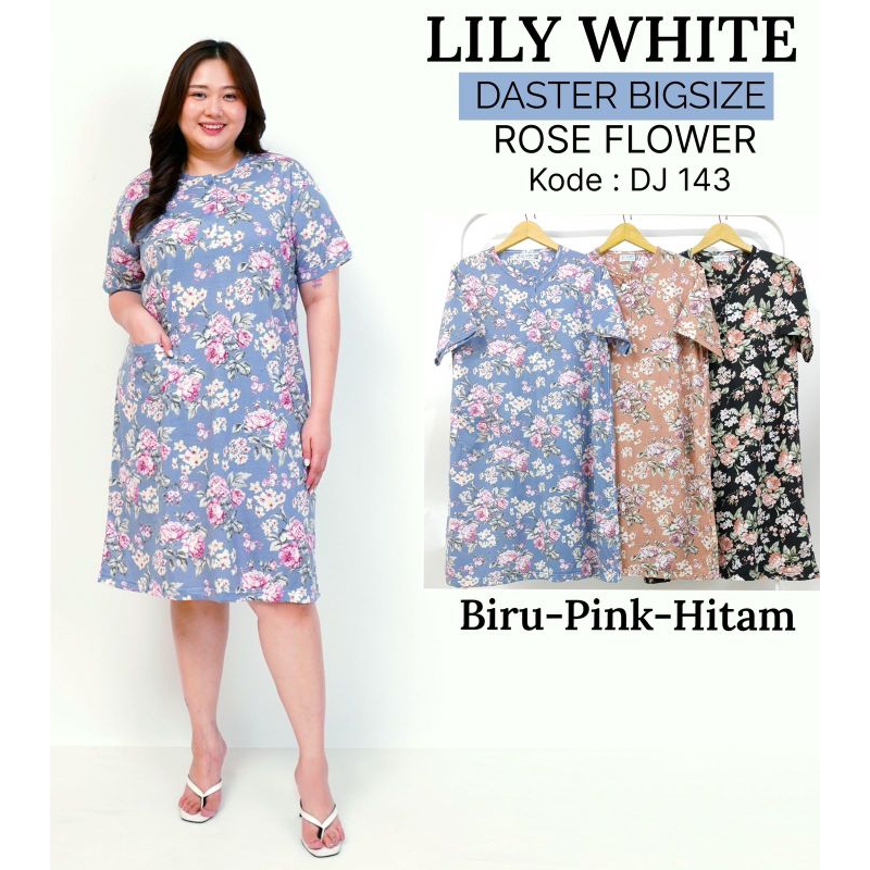 Lily white Daster oblong jumbo xxl