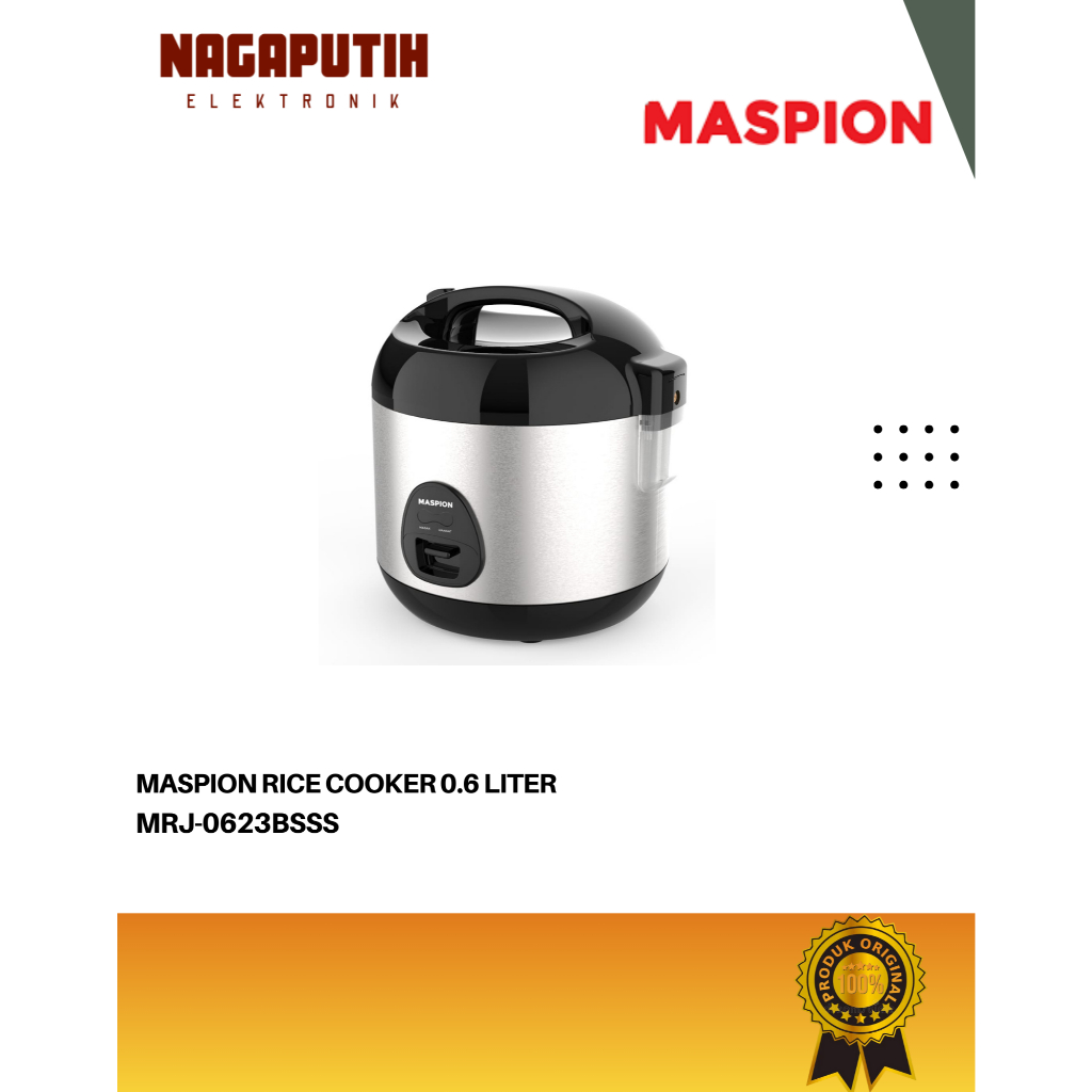 Maspion RICE COOKER MRJ-0623BSSS