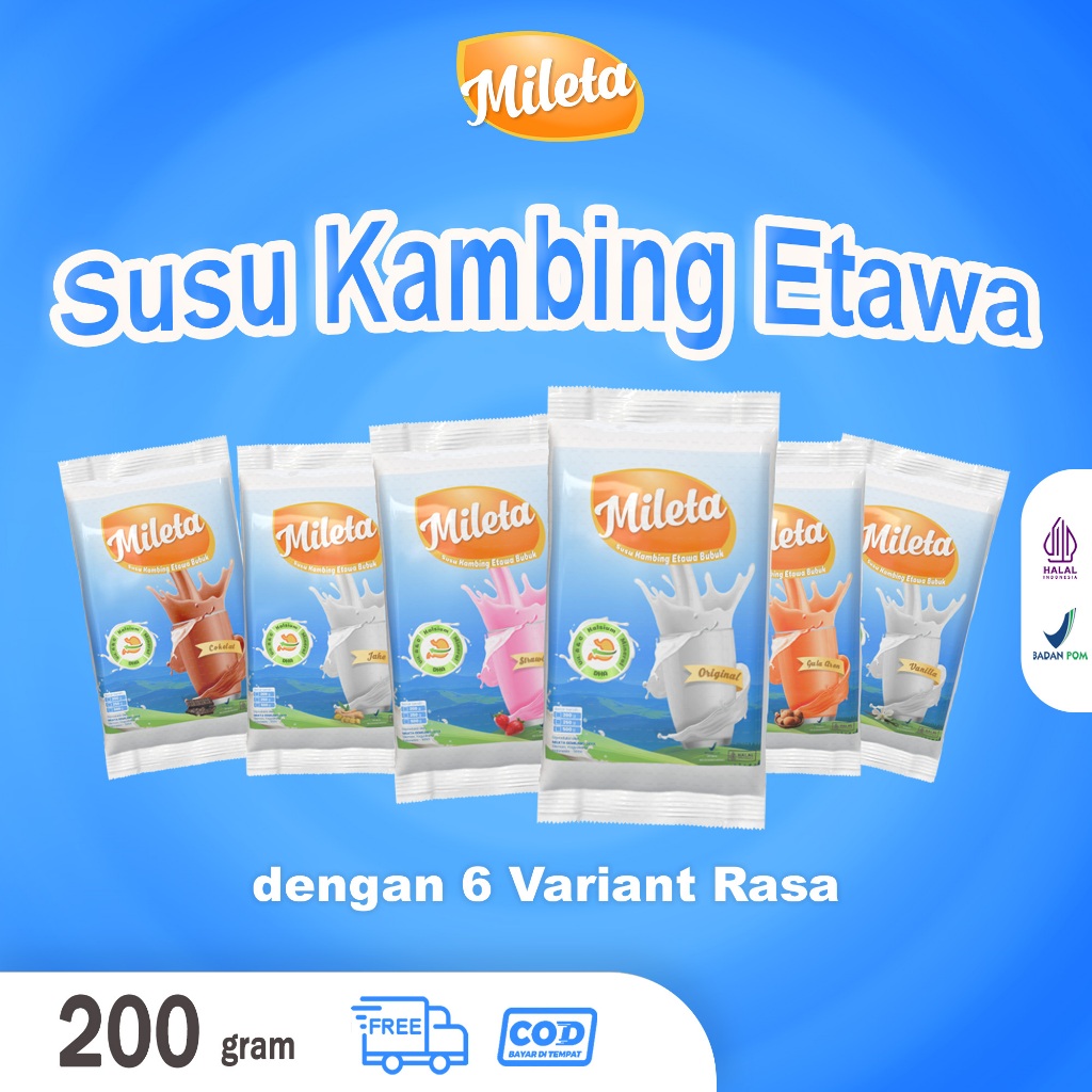 

SOLUSI ASAM URAT DAN REUMATIK - Susu Mileta 200 gram