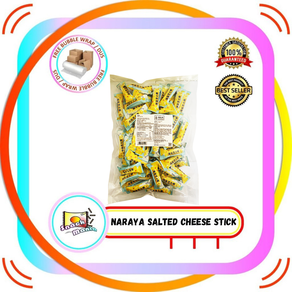 

Naraya Salted Cheese Stick 280 gr ~ Camilan Stik Rasa Keju