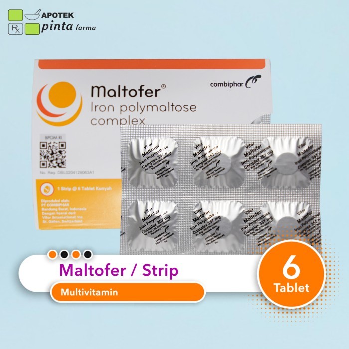 250325C Vifor Maltofer Iron Polymaltose Complex 357gr Combiphar Vitamin Zat Besi Kalsium Penambah Da