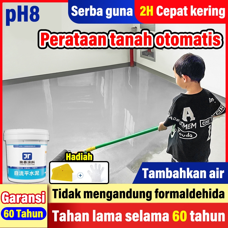Tahan lama selama 60 tahun cat lantai cat lantai epoxy lantai semen cat lantai semen epoxy floor coa