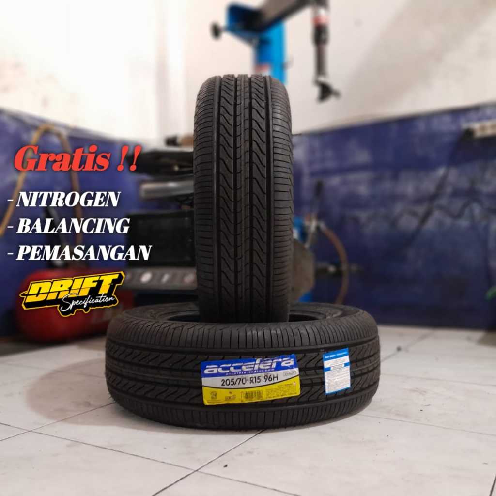 Ban Mobil Accelera 205 70 R15 Ecoplush - Ban Mobil 205 / 70 R15 Tubeles