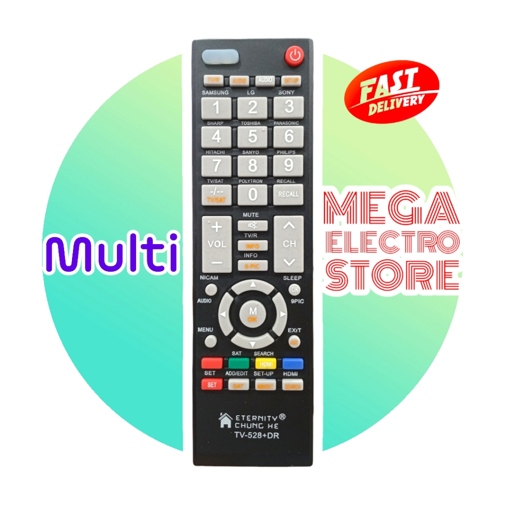 REMOT TV TABUNG UNIVERSAL