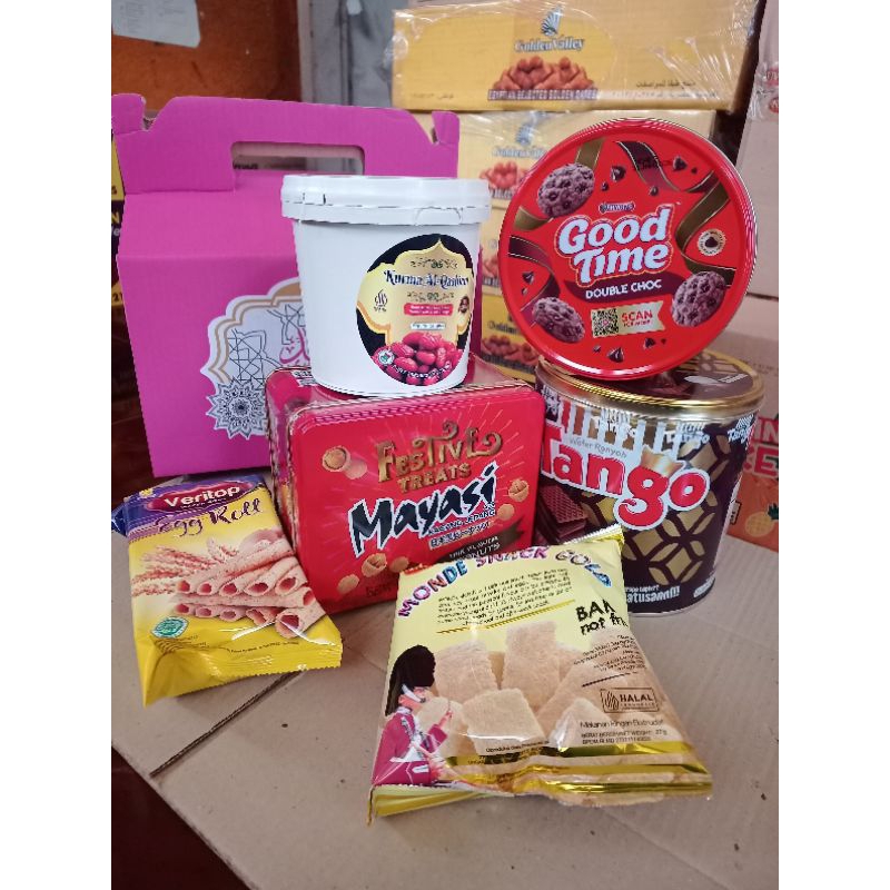 

Paket weweh - Hampers lebaran kemasan box - Hampers lebaran