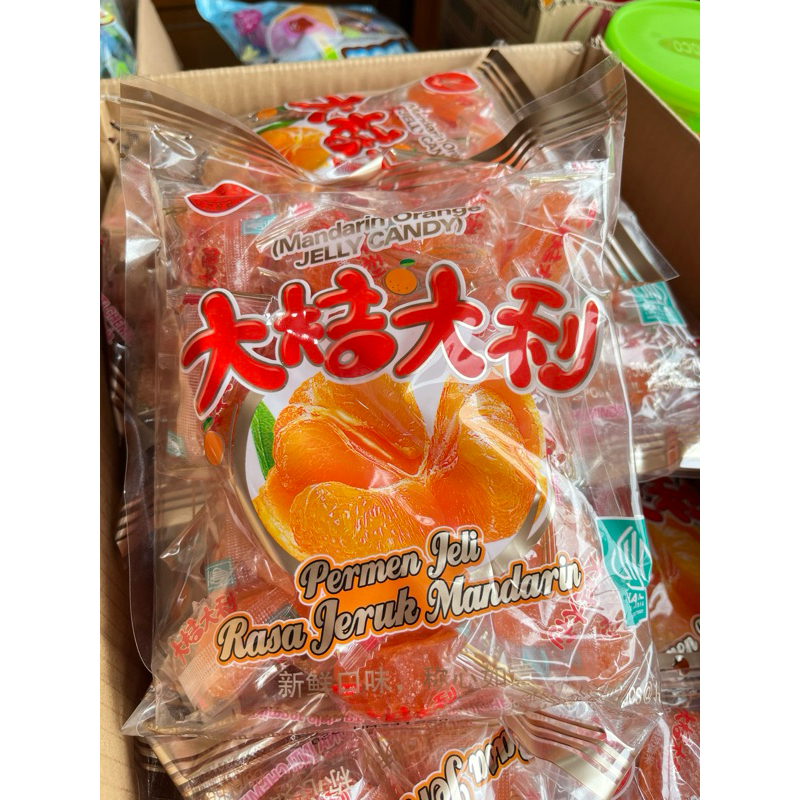 

PERMEN JELLY RASA BENTUK JERUK | 504 gr