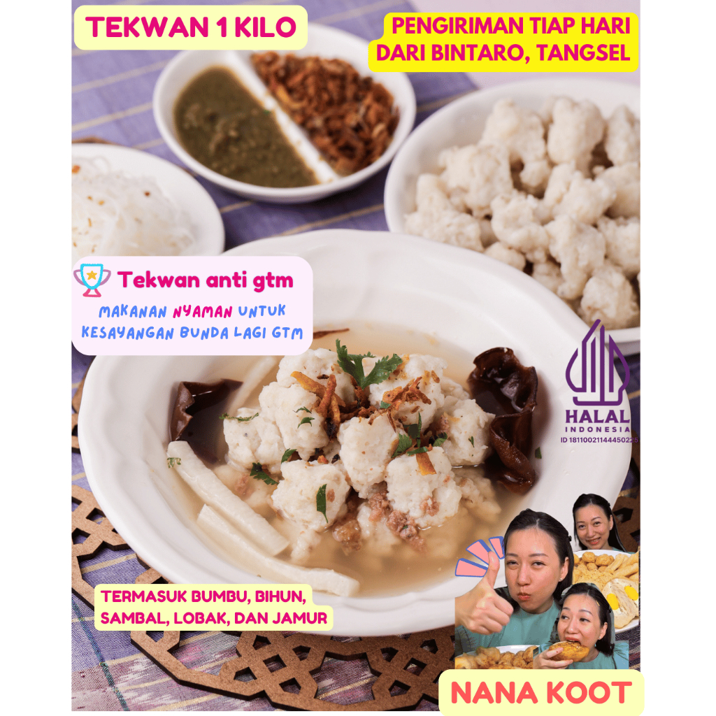 

TEKWAN LAMPUNG SEKILO - PEMPEK LAMPUNG - VEMPEK